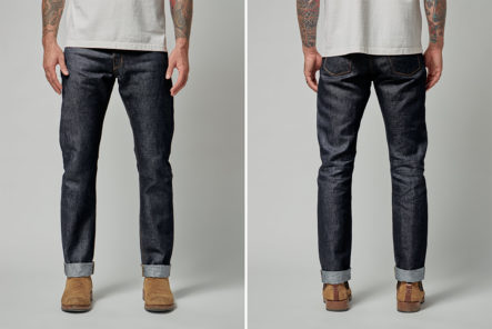Flax-Out-Your-Fade-Game-With-Shockoe-Atelier's-Standard-Linen-Selvedge-model-front-back