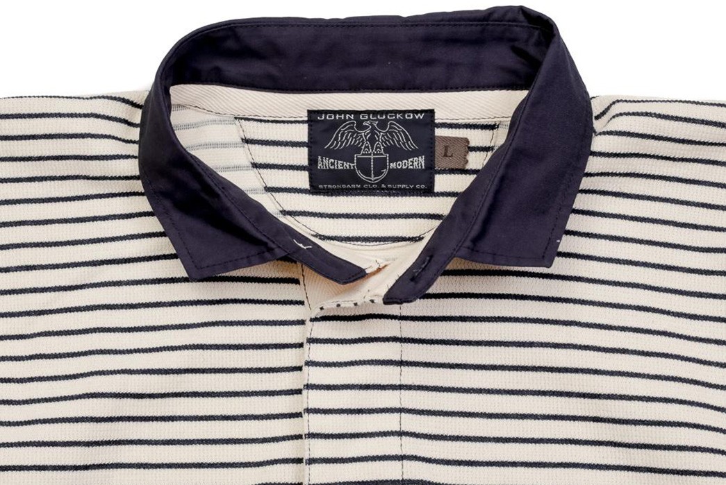 John-Gluckow-Channels-Vintage-Rugby-Wear-With-His-Sailmaker-Shirt-white-front-collar