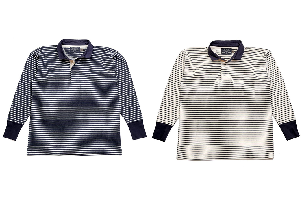John-Gluckow-Channels-Vintage-Rugby-Wear-With-His-Sailmaker-Shirt