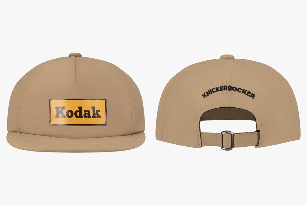 Knickerbocker-Develops-Charming-Capsule-Collection-With-Kodak-beige-cap-front-back