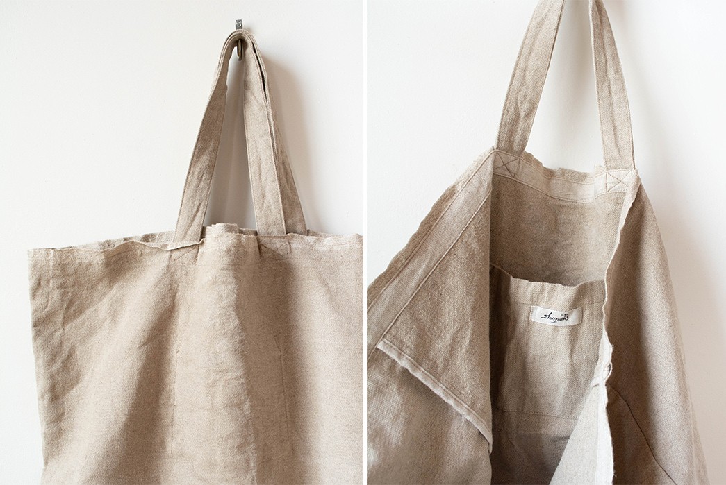 Pack-Your-Whole-Life-Into-Ichi-Antiques'-Selvedge-Linen-Big-Bag-detailed-inside