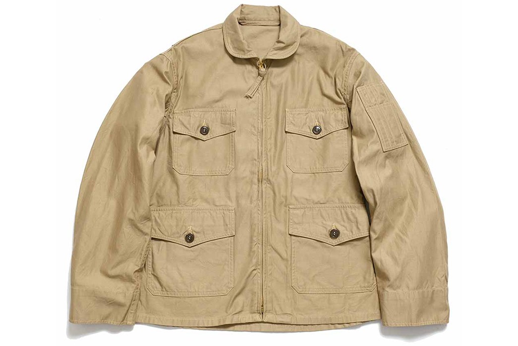 Buzz-Rickson's-Has-Issued-Its-Summer-Ready-MIL-J-7758A-Flight-Jacket-front