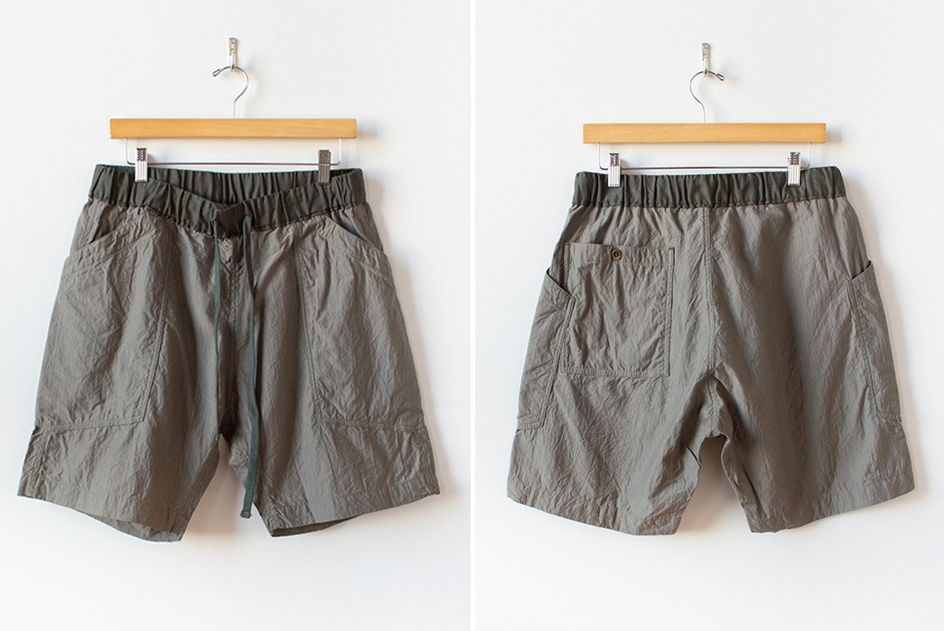 Drawstring-Easy-Shorts---Five-Plus-One-Plus-One---ts(s)-Pin-Stripe-Cotton-Silk-Loose-Fit-Shorts