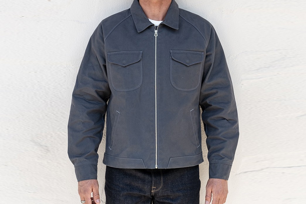 Freenote-Cloth's-Clemens-Jacket-Is-Workwear-Blouson-With-Attitude-front-model