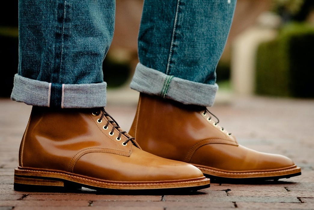 Oak-Street-Bootmakers-Announces-Partnership-With-Tuscan-Cordovan-Producers-Rocado-S.R.L.light-pair-side-model