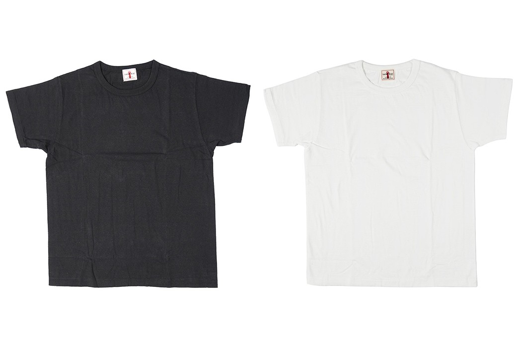 Self-Edge-Welcomes-Samurai-Denim-To-Its-Roster-black-and-white-t-shirt