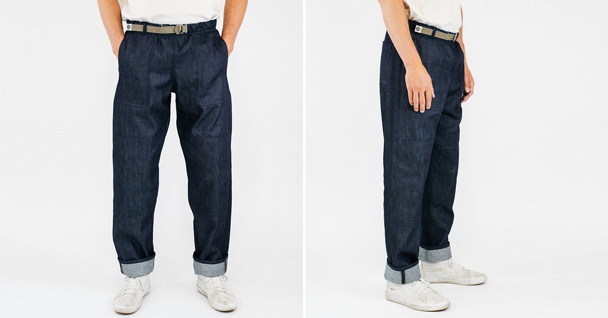 Grease Point Workwear Renders Its Easy Pant In 9 Oz. Cone Denim