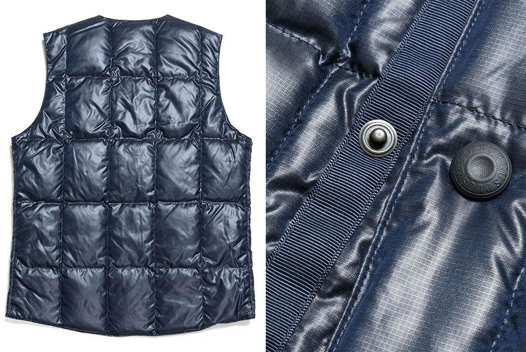 Burgus-Plus-Collabs-With-Zanter-To-Create-Recycled-PET-Down-Vests-blue-back-and-detailed