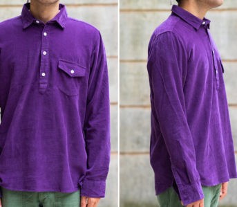 Far-Afield-Renders-A-Relaxed-Popover-In-Eye-Catching-Loganberry-Corduroy