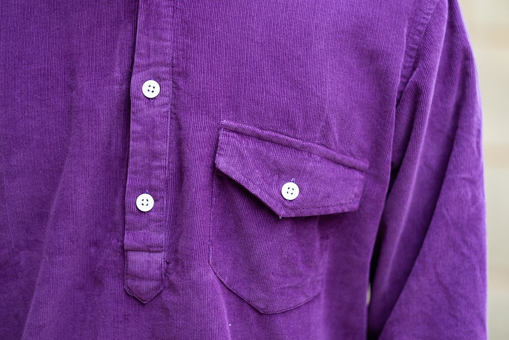 Far-Afield-Renders-A-Relaxed-Popover-In-Eye-Catching-Loganberry-Corduroy-model-front