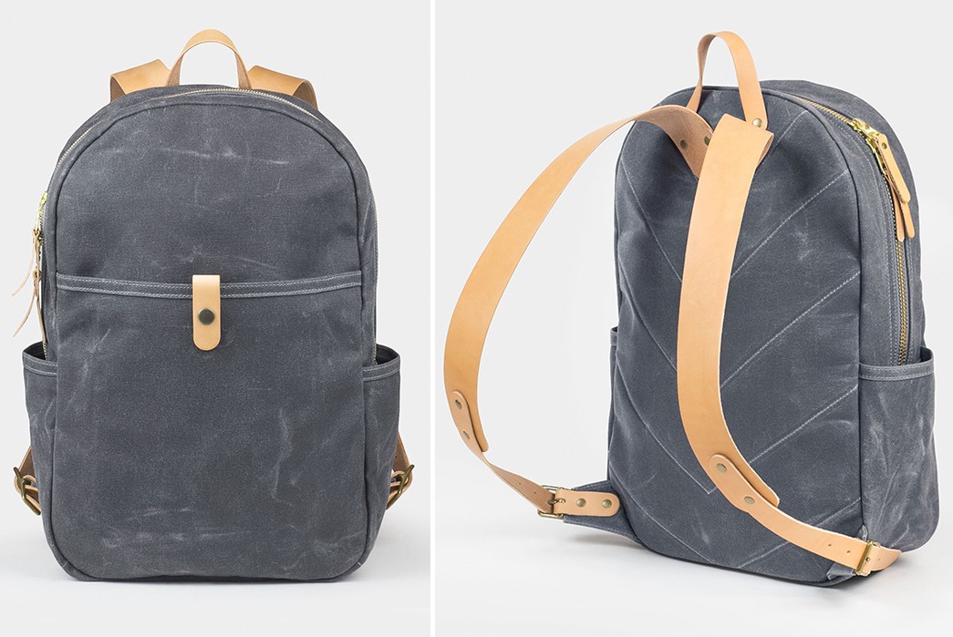 Laptop-Friendly-Daypacks---Five-Plus-One-2)-Winter-Session-Waxed-Canvas-Backpack