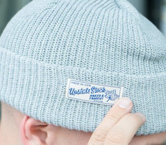 Naked-&-Famous-Enlists-Upstate-Stock-To-Produce-Upcycled-Denim-Watch-Caps