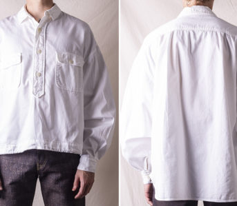 Pop-Over-Kapital's-Herringbone-Twill-Shirt-Anorak-model-front-back