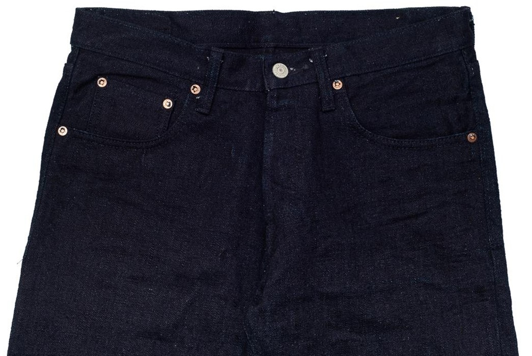 burgus plus | 850-17 15.5oz slim tapered selvedge jeans