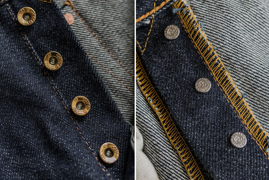 Oldblue-Co.-Collaborates-With-Samurai-Jeans-buttons-outside-and-inside