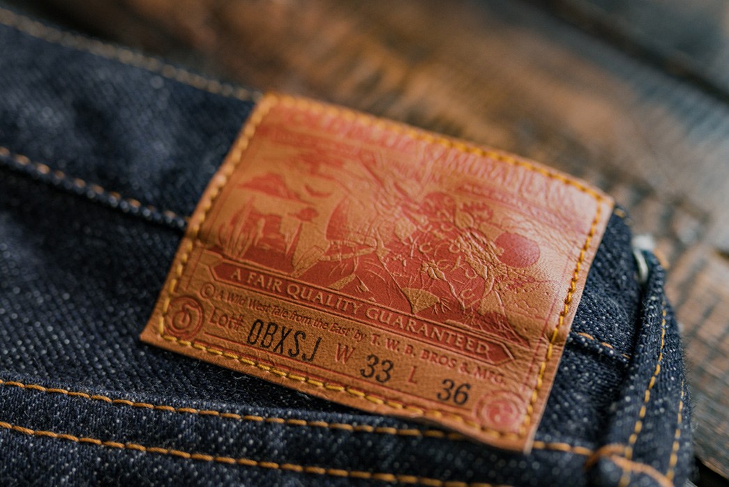 Oldblue-Co.-Collaborates-With-Samurai-Jeans-leather-patch