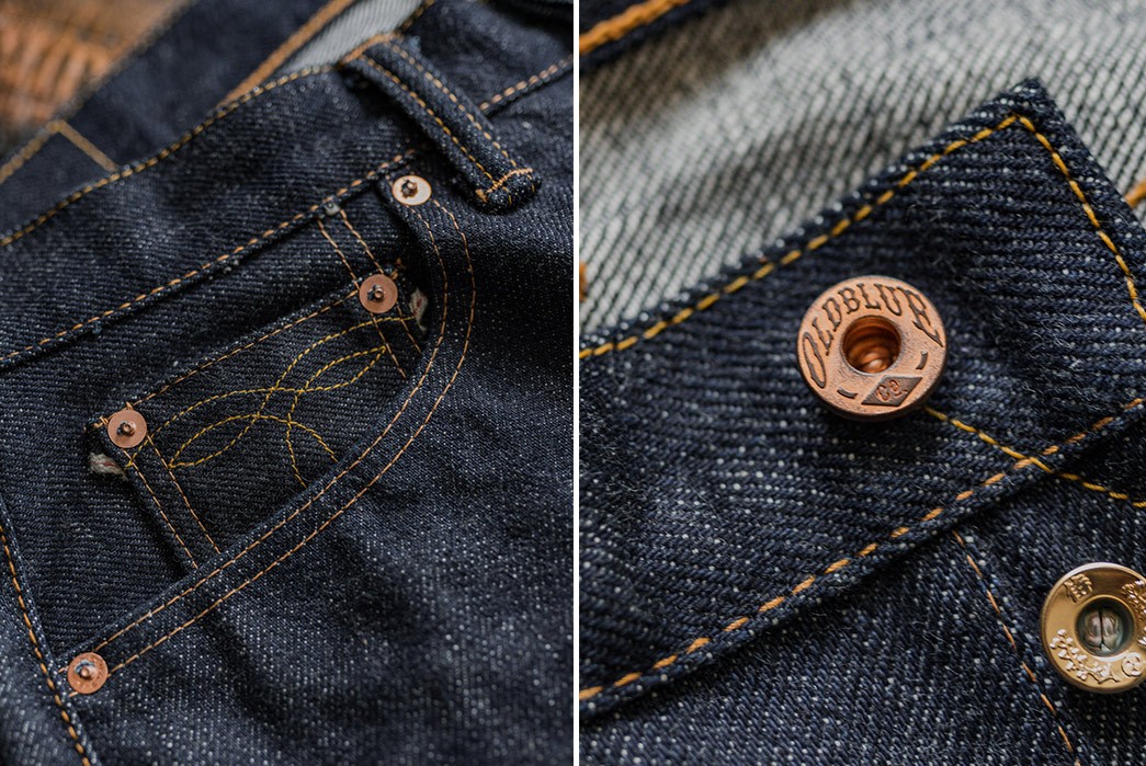 Oldblue-Co.-Collaborates-With-Samurai-Jeans-pockets-and-buttons