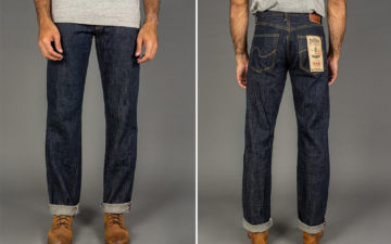 ONI-Applies-A-Natural-Indigo-Version-Of-Its-XX-Denim-To-Its-'Wide'-Straight-Jeans-model-front-back