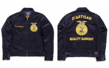 Studio-D'Artisan-Channels-Vintage-American-Farmers-Jackets-With-Its-SDA-Embroidery-Jacket-front-back