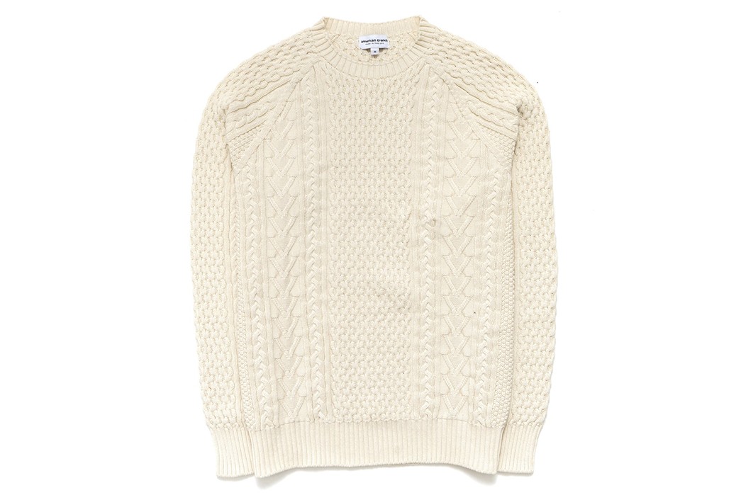 You-Won't-Need-To-Fish-For-Compliments-With-American-Trench's-Cotton-Fisherman-Sweater-front