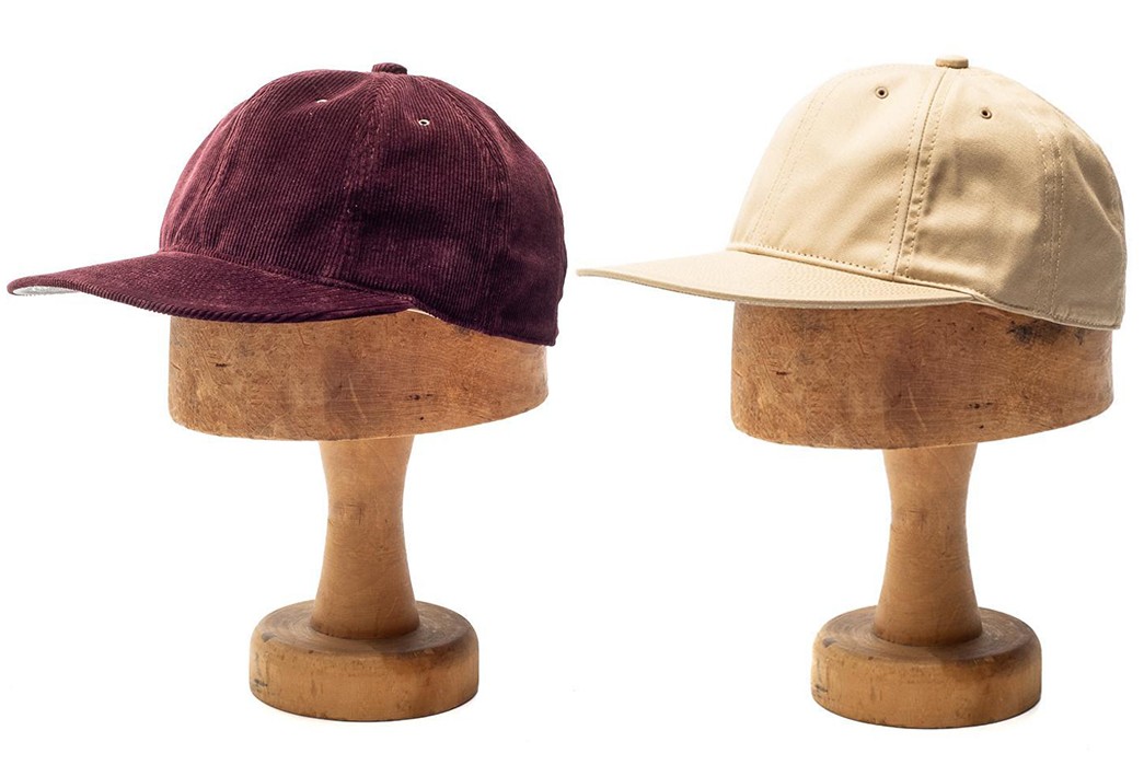 Clutch-Cafe-Welcomes-Poten-Baseball-Cap-bordeaux-and-beige