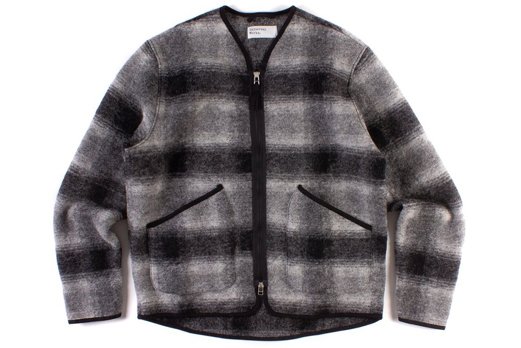 Play-With-Plaid-In-This-Universal-Works-Liner-Jacket-front
