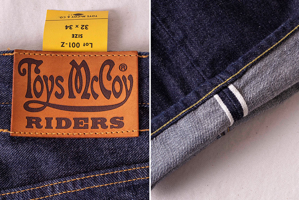Toys McCoy Pays Tribute To Lee With Its Lot 001Z Riders Denim
