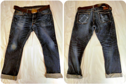 Fade-Friday---RRL-Slim-Fit-(2.5-Years,-5-Washes)-front-back