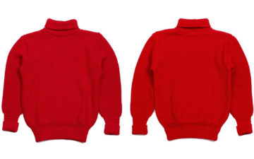 Heimat's-U-Boat-Is-the-Quintessential-Roll-Neck-Sweater-red-front-back
