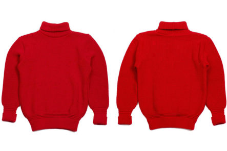 Heimat's-U-Boat-Is-the-Quintessential-Roll-Neck-Sweater-red-front-back