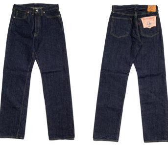 Jelado-Painstakingly-Reproduces-40's-Denim-With-Its-S301XX-Anniversary-Denim-Jeans-front-back