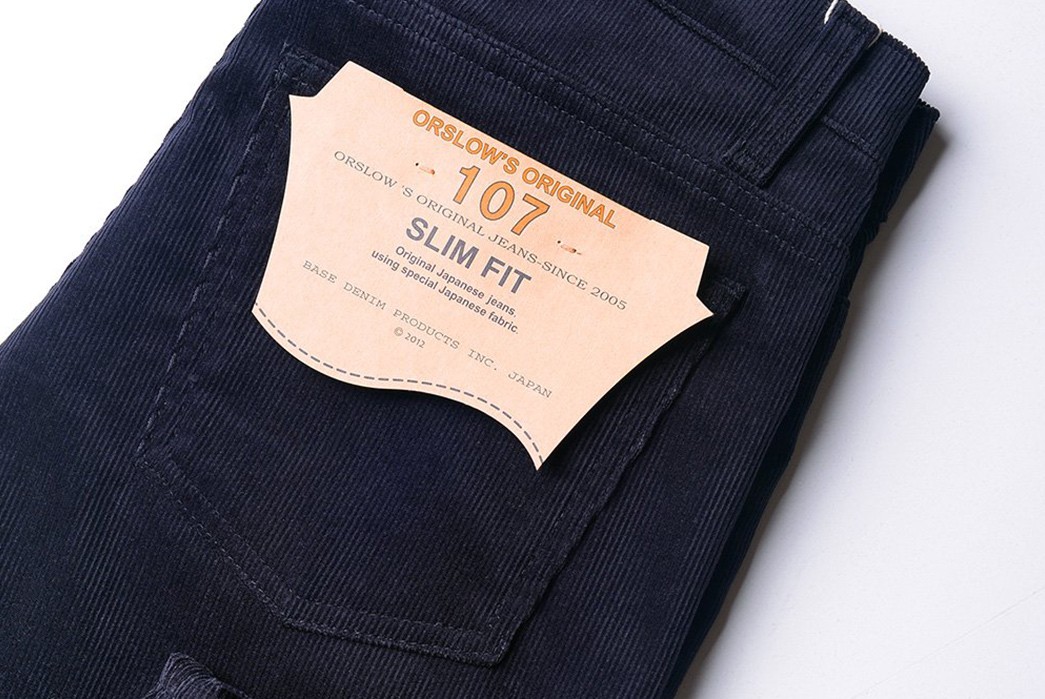 orSlow-Renders-Its-107-Ivy-Pant-In-Midnight-Blue-Corduroy-label