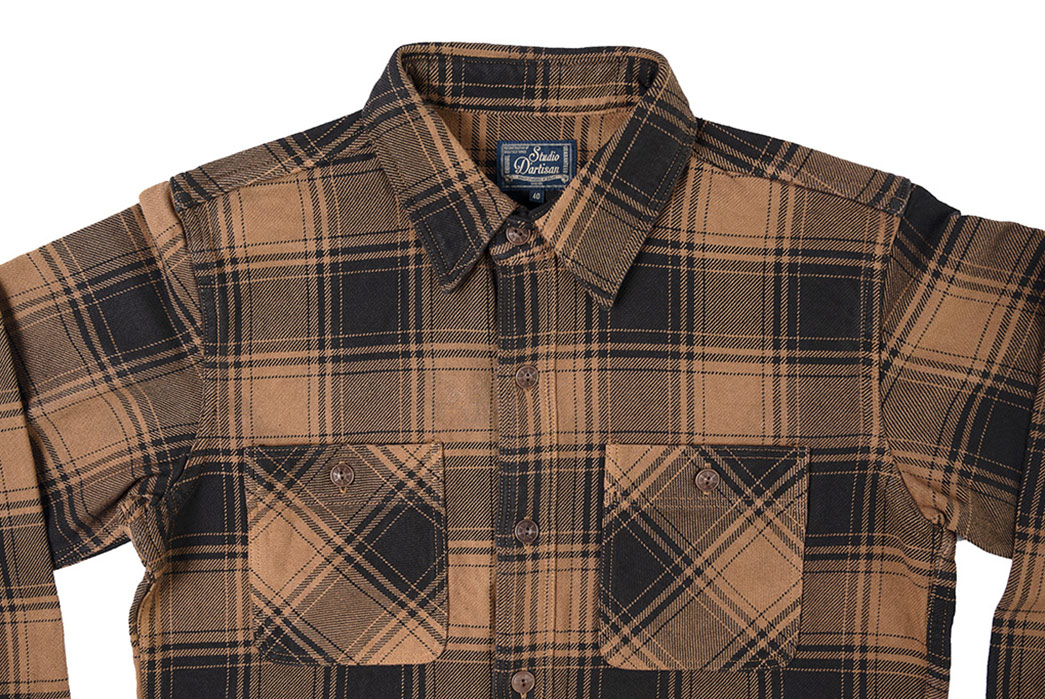 SDA-Continues-to-Champion-Kakishibu-With-This-Flannel-Shirt-front-detailed