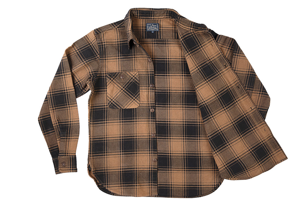 SDA-Continues-to-Champion-Kakishibu-With-This-Flannel-Shirt-front-open