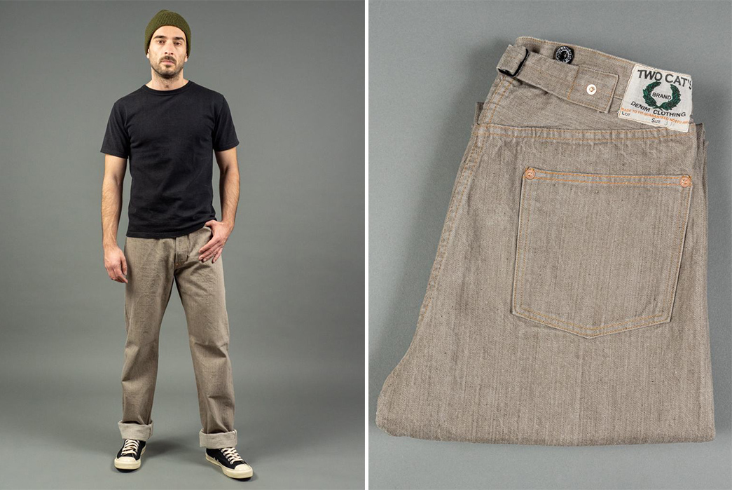 TCB-Reproduced-Denim-Found-In-An-Old-Mine-By-Viktor-Fredback-pants-model-and-folded