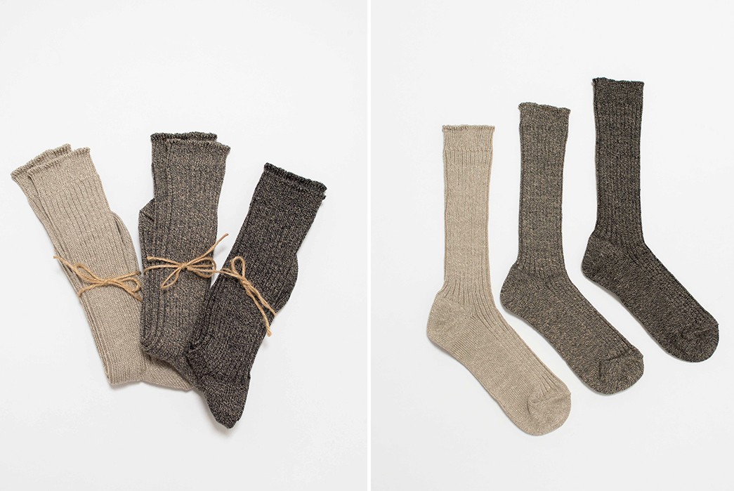 Step-Into-Earth-Tones-With-Ichi-Antique's-Mix-Linen-Socks