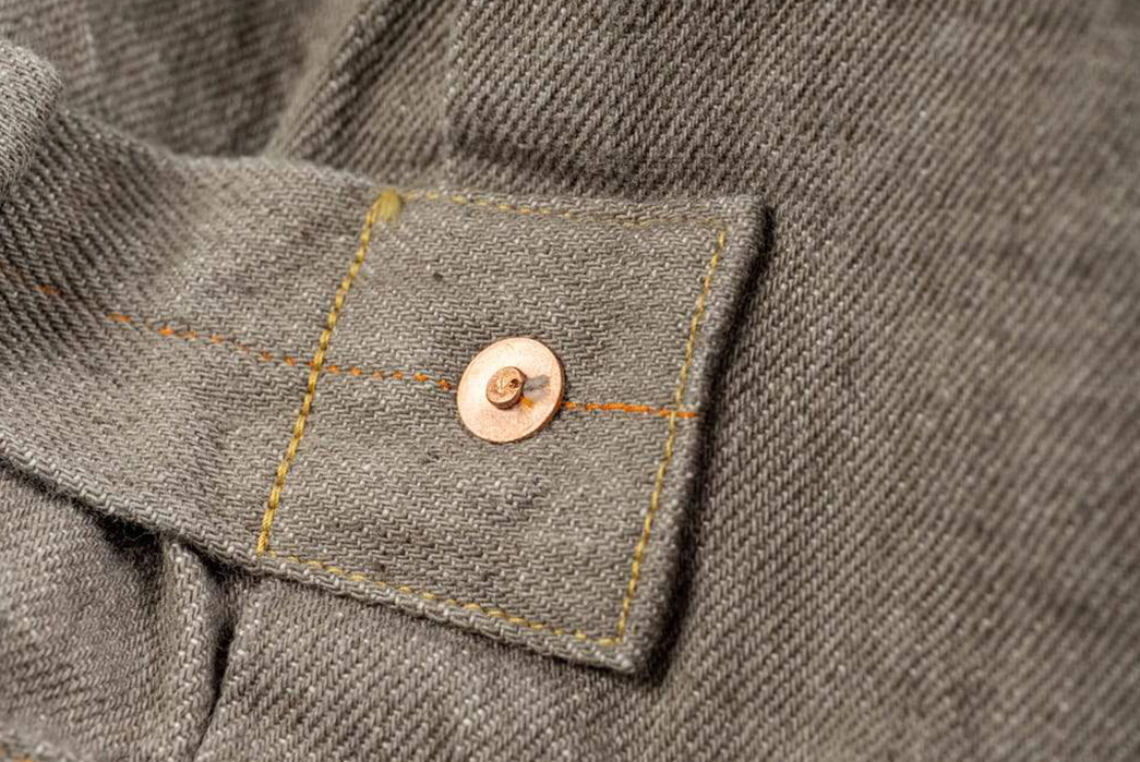 TCB-Reproduced-Denim-Found-In-An-Old-Mine-By-Viktor-Fredback-jacket-button-and-seams