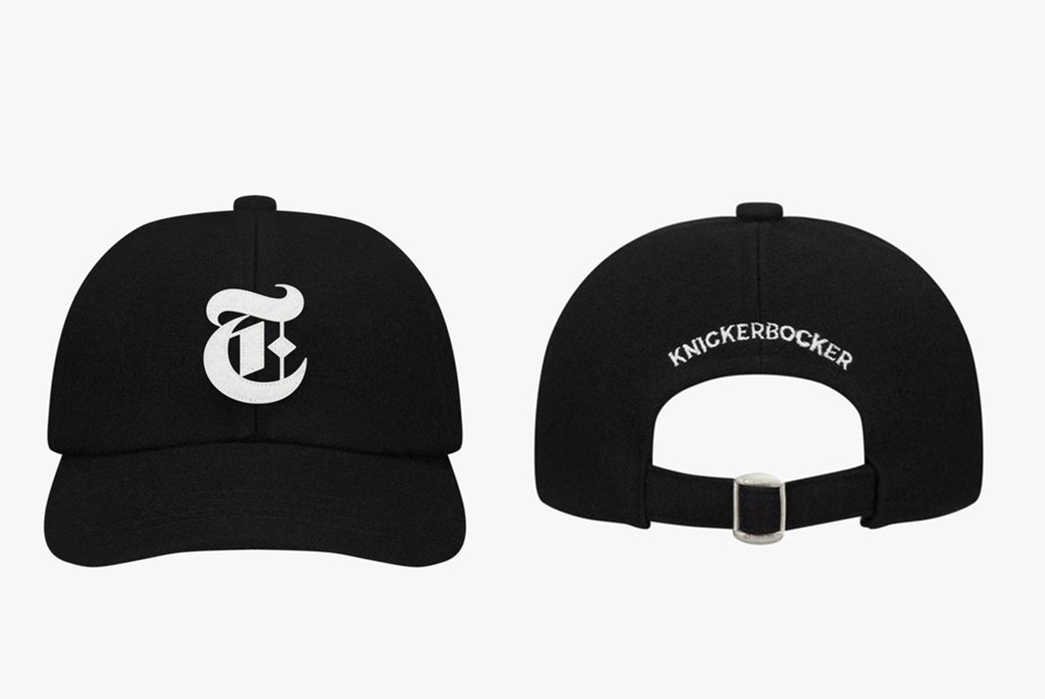 Knickerbocker-Releases-New-York-Times-Holiday-Capsule-Collection-front-back-black-cap