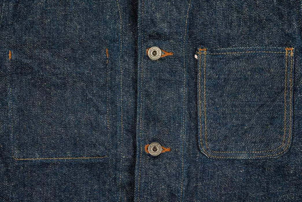The Slubby Texture On this ONI Denim Coverall Is No Secret
