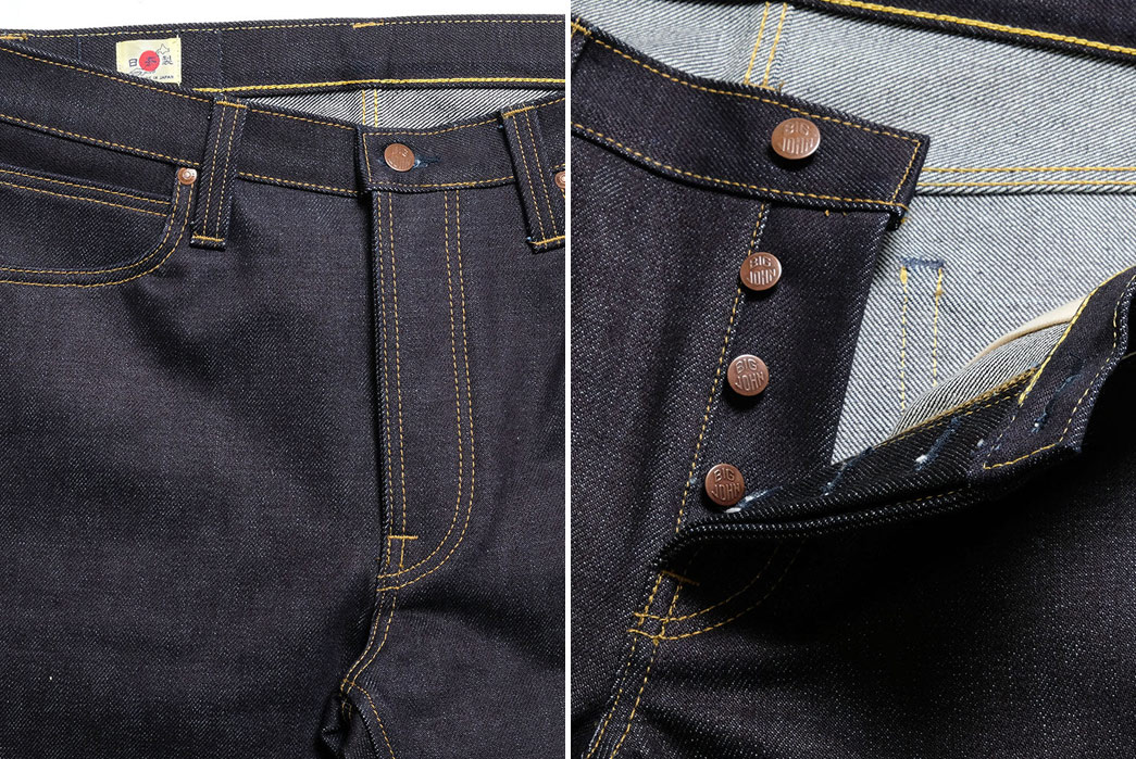 Wear-Big-Jawns-With-Big-John's-'Tough-Collection'-23-oz.-Raw-Selvedge-DenimJeans-front-closed-and-open