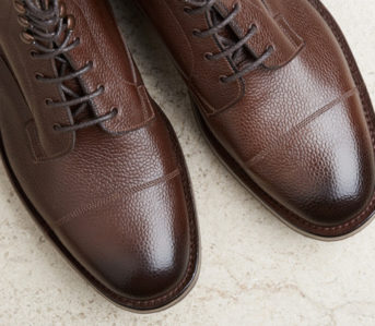 Casual-Cap-Toe-Boots---Five-Plus-One-5)-Edward-Green-Galway-pair