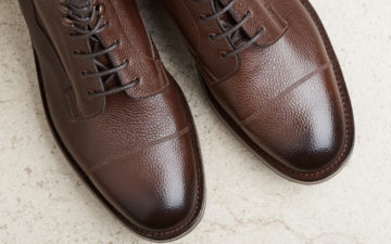 Casual-Cap-Toe-Boots---Five-Plus-One-5)-Edward-Green-Galway-pair