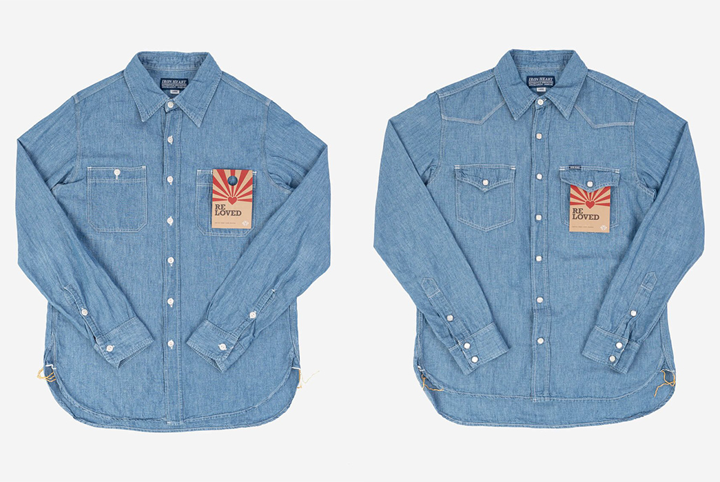 Iron-Heart-Launches-Procect-RELOVE-Selling-Second-Hand-Pieces-blue-shirts