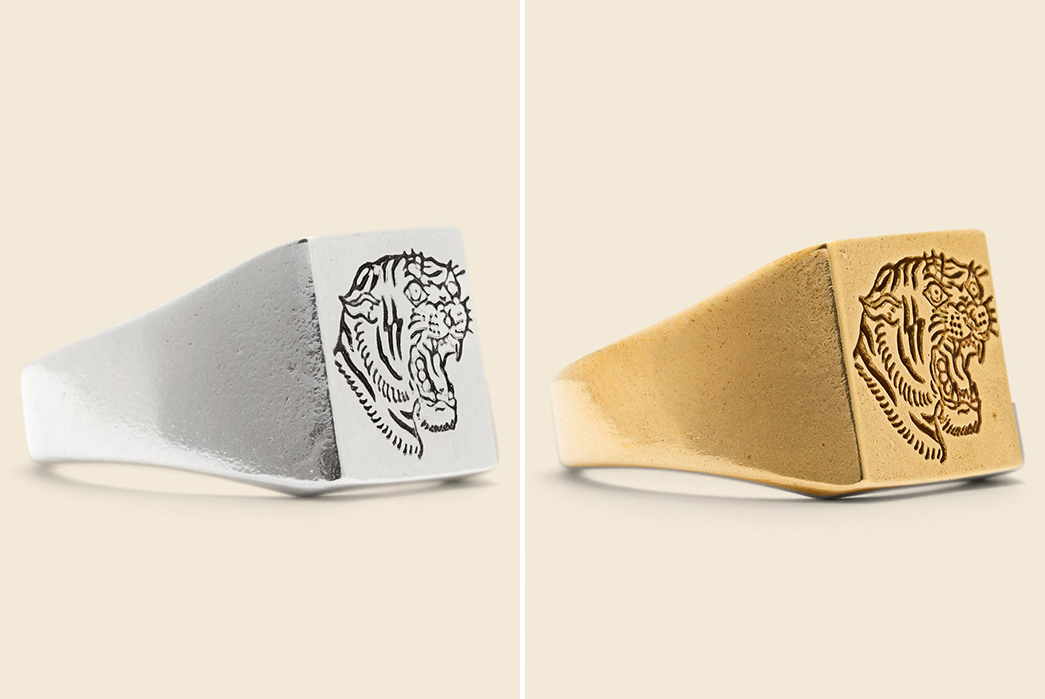 LHN-Jewelry-Hand-Carves-Its-Tiger-Signet-Rings-silver-and-gold-side