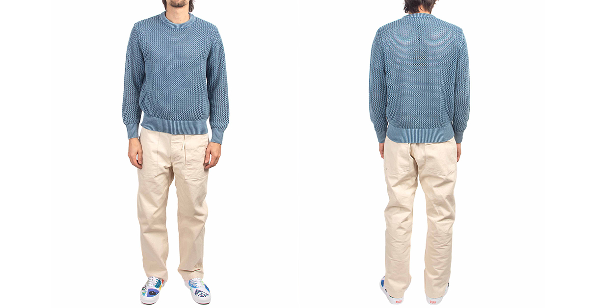Get Loose In This Stussy Pigment Dyed Sweater