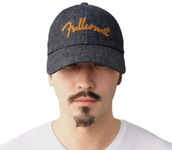 Be-An-Osaka-5-Fanboy-With-Fullcount's-Chain-Embroidery-Denim-Baseball-Cap
