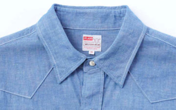 Clutch-Cafe-Collaborates-With-Jelado-For-Exclusive-Chambray-Western-Shirt-collar