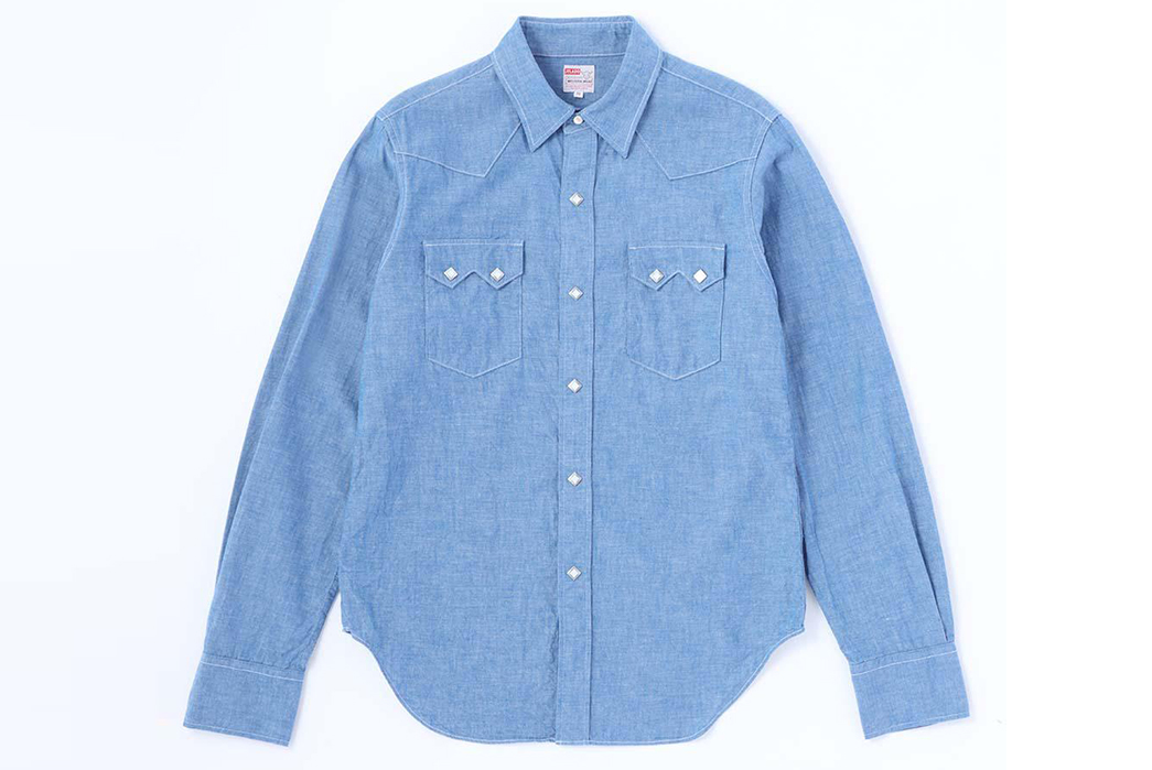 Clutch-Cafe-Collaborates-With-Jelado-For-Exclusive-Chambray-Western-Shirt-front