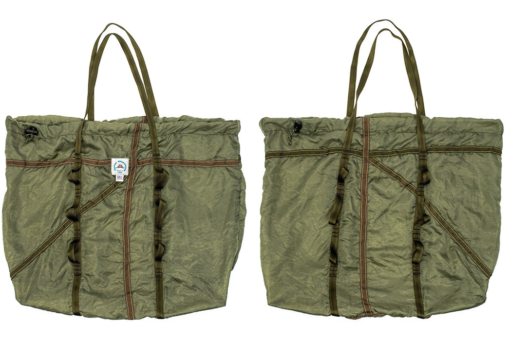 This-Epperson-Mountaineering-Packable-Tote-Is-Made-From-Vintage-Parachute-Fabric-front-back