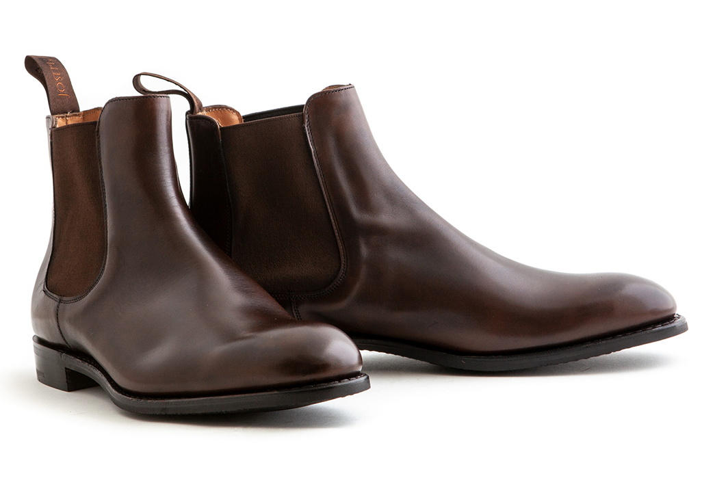 Chelsea-Boots---Five-Plus-One 1) Cheaney: Godfrey D in Mocha